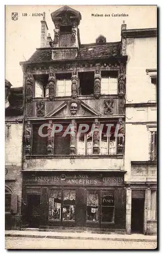 Ansichtskarte AK Dijon Maison des Cariatides