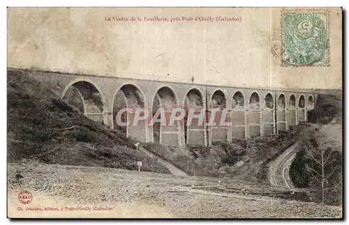 Ansichtskarte AK Le viaduc de la Fouillerie pres Pont d4ouilly