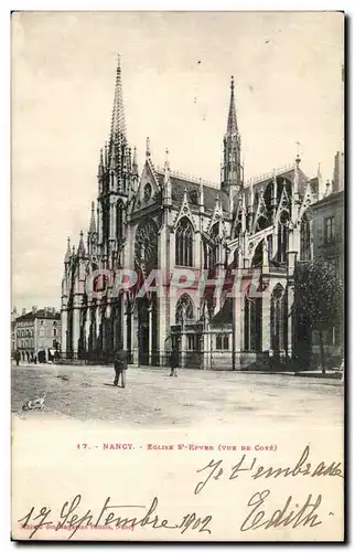 Cartes postales Nancy Eglise St Epvre