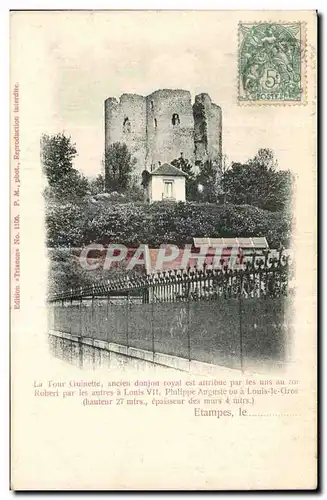 Cartes postales Etampes La Tour Guinette