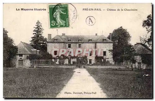 Cartes postales Pre en Pail Chateau de la Chauviniere