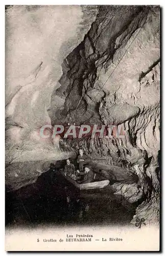 Cartes postales Grottes de Betharram La riviere