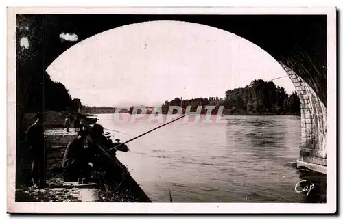 Cartes postales Agen Bords de la Gironde au pont canal