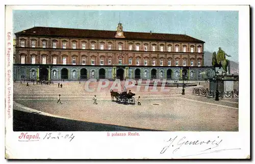 Cartes postales Italie Italia Il palazzo reale Napoli