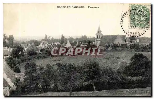 Cartes postales Monce en Saosnois Panorama