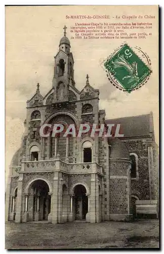 Cartes postales St martin de Connee La chapelle du chene