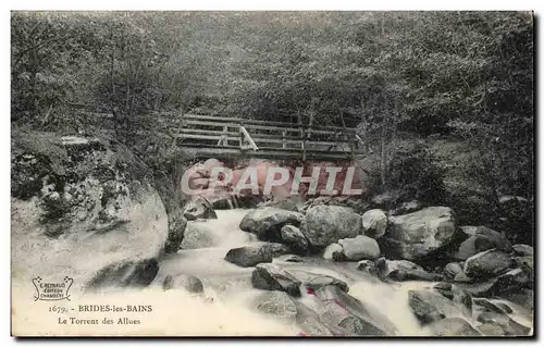 Cartes postales Brides les Bains Le torrent des Allues