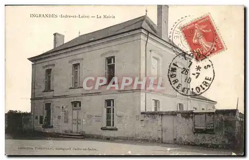 Cartes postales Ingranges La mairie