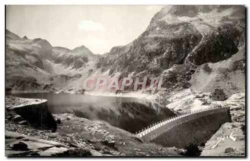 Moderne Karte Vallee d&#39ossau le lac d&#39Artouste et son barrage