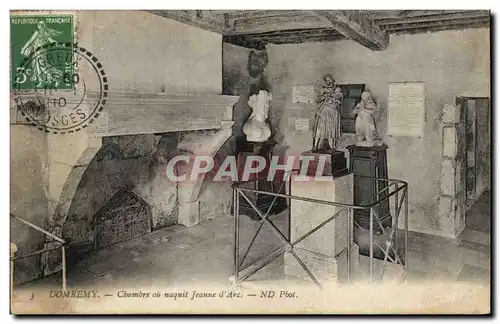 Cartes postales Domremy Chambre ou naquit Jeanne d'arc