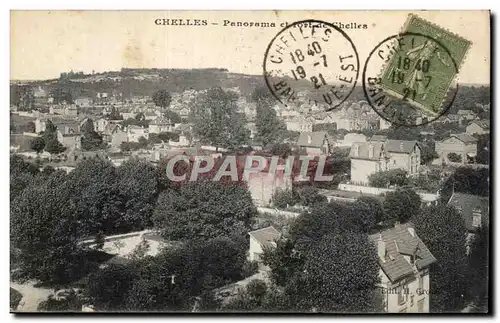 Cartes postales Chelles panorama et fort de Chelles