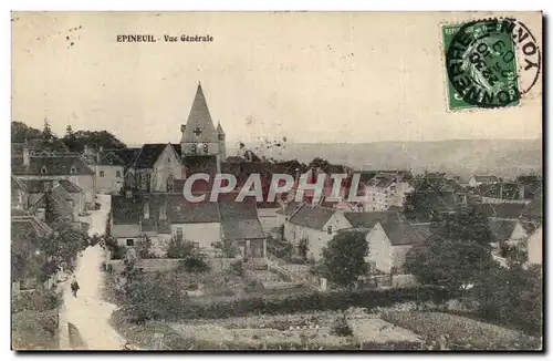 Cartes postales Epineuil Vue generale