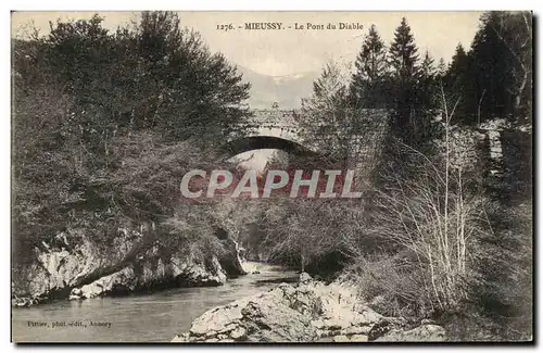 Cartes postales Mieussy Le pont du diable