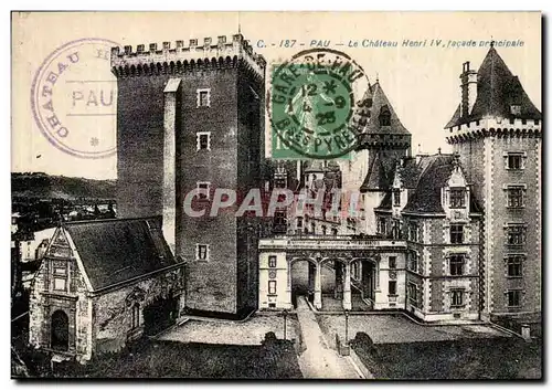 Cartes postales Pau Chateau de Henri IV