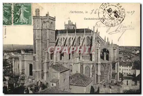 Cartes postales Narbonne Cathedrale Saint Juan