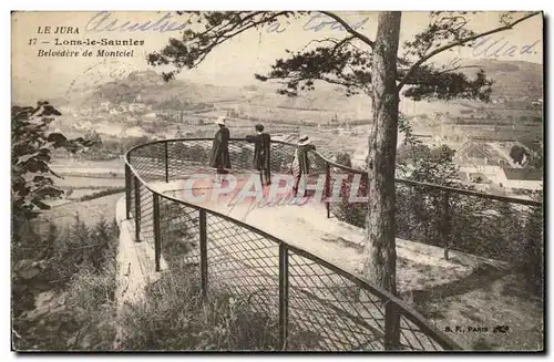 Cartes postales Lons le Saulnier Belvedere de montciel