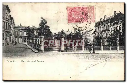 Cartes postales Bruxelles Place du petit Sablon