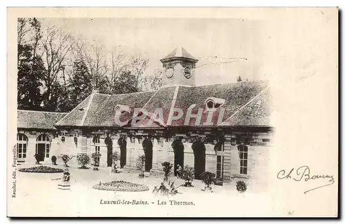 Cartes postales Luxeuil les Bains Les thermes