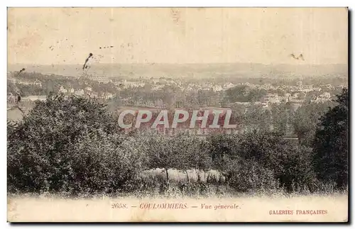 Cartes postales Coulommiers Vue generale