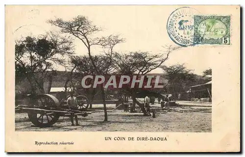 Cartes postales Cote des Somalis Djibouti Un coin de Dire Daoua