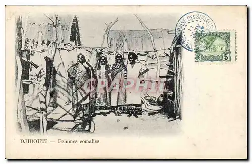Cartes postales Cote des Somalis Djibouti Femmes somalies