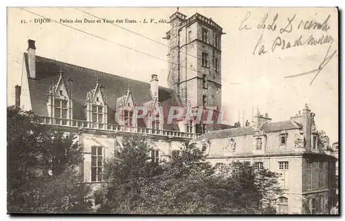 Cartes postales Dijon Palais des Ducs et tour des Etats