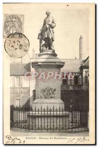 Cartes postales Dijon Statue de Rameau