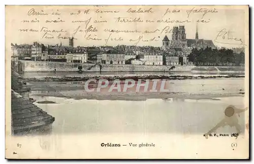 Cartes postales Orleans Vue generale