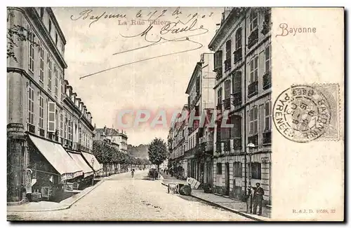 Cartes postales Bayonne La rue Thier