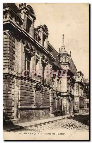 Cartes postales Besancon Palais de justice