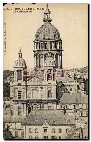 Cartes postales Boulogne sur Mer La cathedrale