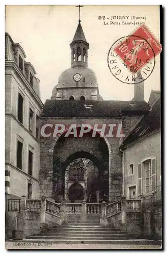 Cartes postales Joigny La porte Saint Jeanne