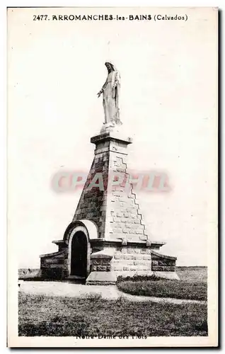 Arromanches Ansichtskarte AK Notre Dame des Flots