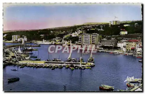 Cassis sur Mer Moderne Karte Un coin du port