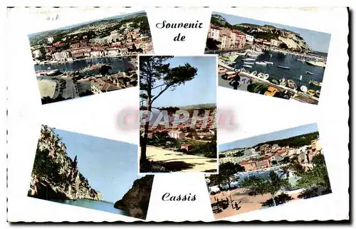 Cassis sur Mer Cartes postales moderne Souvenir