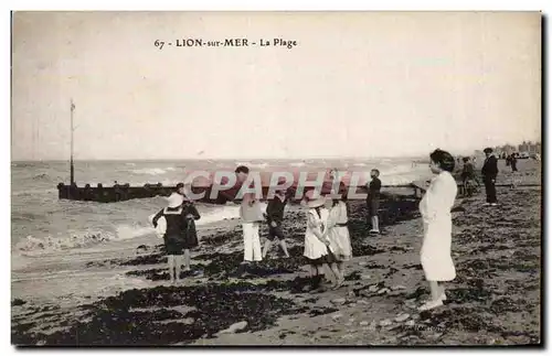 Lion sur Mer Cartes postales La plage