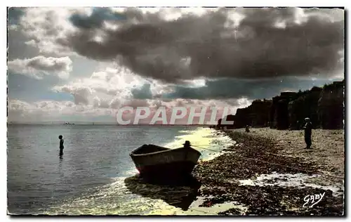 Lion sur Mer Ansichtskarte AK Contre jour sur les falaises