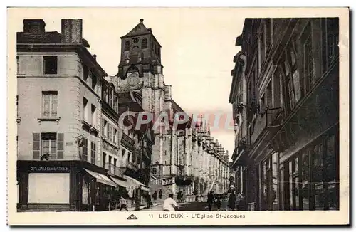 Lisieux Cartes postales Eglise St Jacques