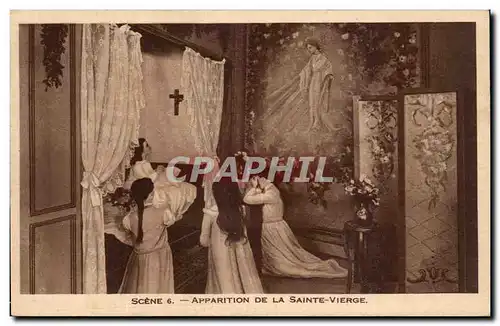 Lisieux Cartes postales Apparition de la Sainte Vierge