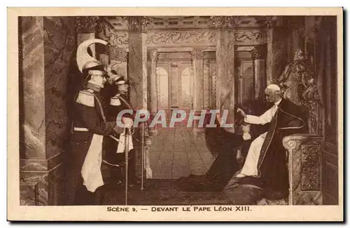 Lisieux Cartes postales Diorama de Sainte Therese de l&#39enfant Jesus Religion Devant le Papae Leon XIII