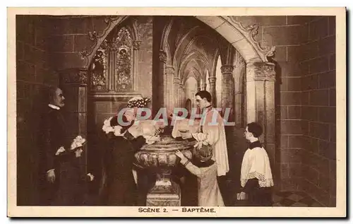 Lisieux Ansichtskarte AK Diorama de Sainte Therese de l&#39enfant Jesus Religion Bapteme