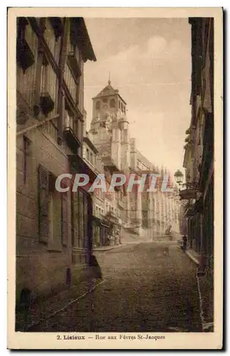 Lisieux Cartes postales Rue aux Feves St Jacques