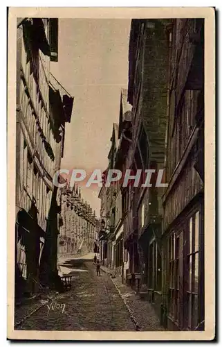 Lisieux Ansichtskarte AK Vieilles maisons de la rue aux FEves