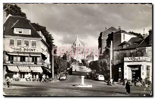 Lisieux Cartes postales Le rond point et la basilique