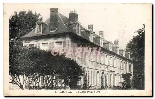 Lisieux Cartes postales La sous Prefecture