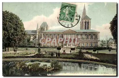 Lisieux Cartes postales Le jardin public et le musee