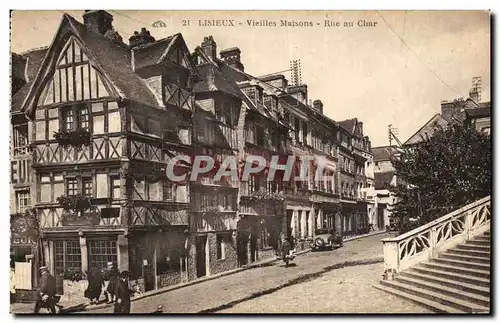 Lisieux Ansichtskarte AK Vieilles maisons Rue au char