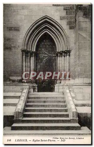 Lisieux Cartes postales L&#39eglise Saint Pierre