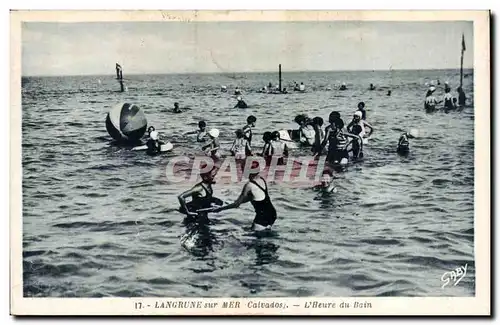 Langrune sur Mer Ansichtskarte AK l&#39heure du bain