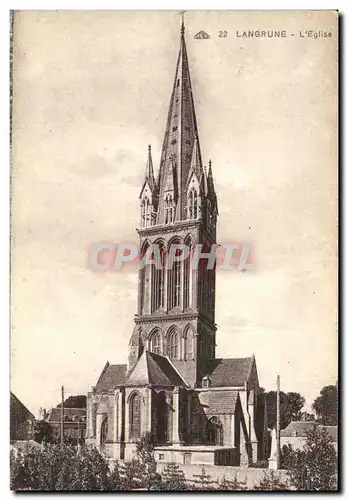 Langrune sur Mer Cartes postales L&#39eglise